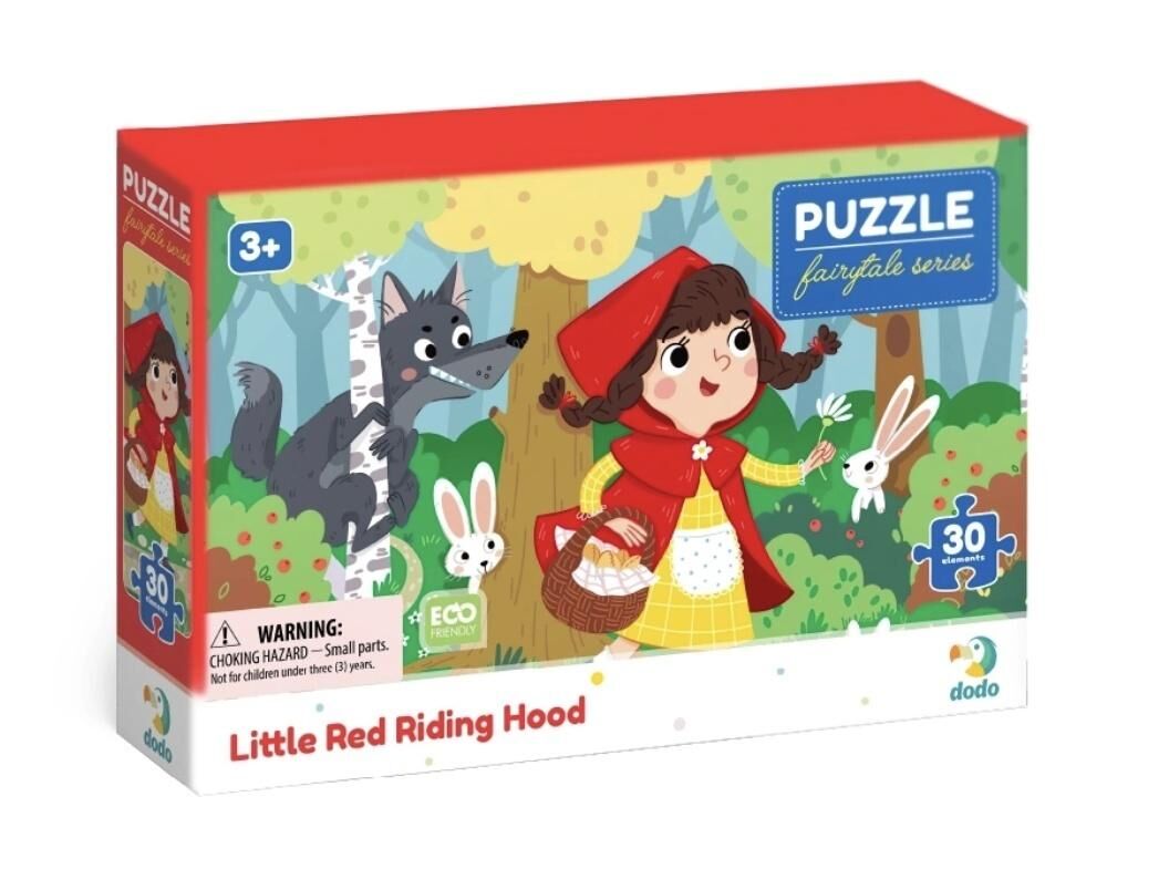 Puzzle Czerwony Kapturek 30el