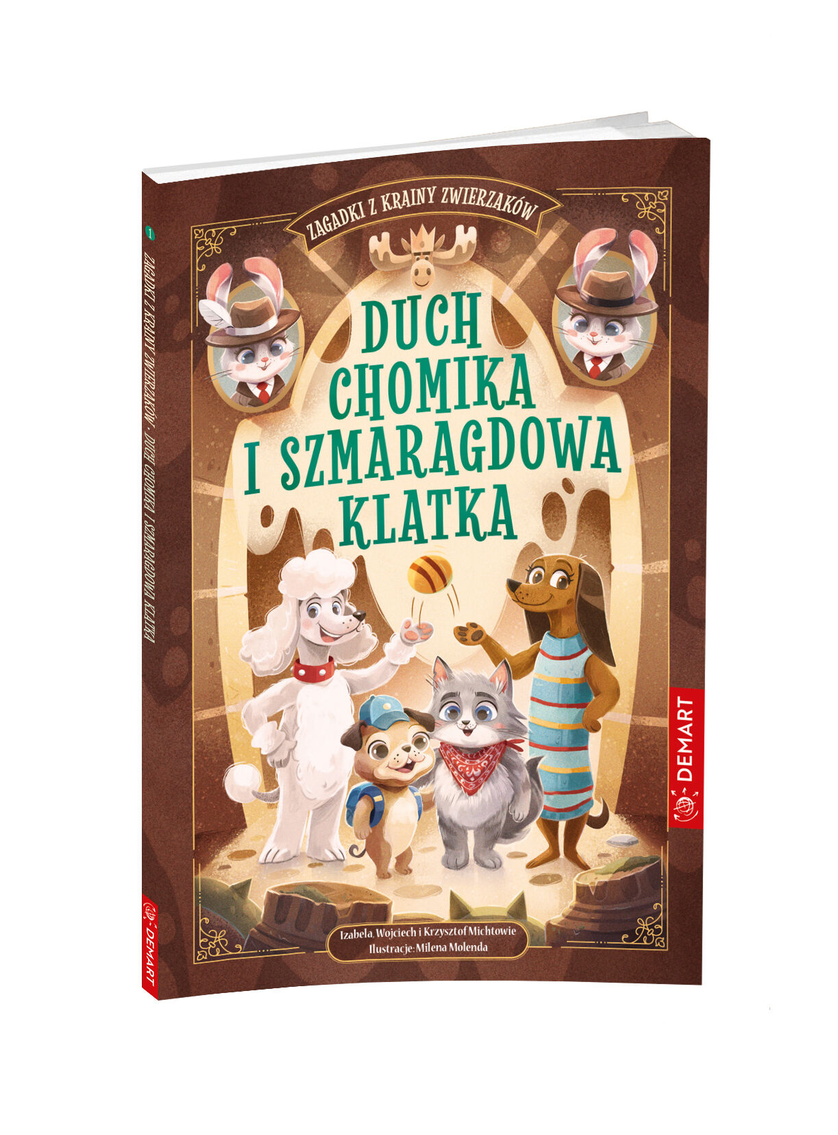 Zagadki z Krainy Zwierzaków. Duch chomika i szmaragdowa klatka
