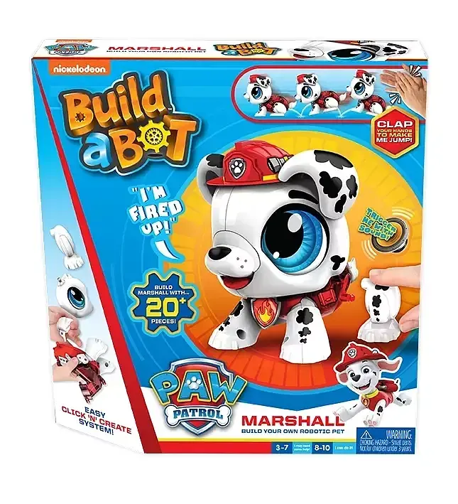 Zbuduj robota build a bot psi patrol marshall