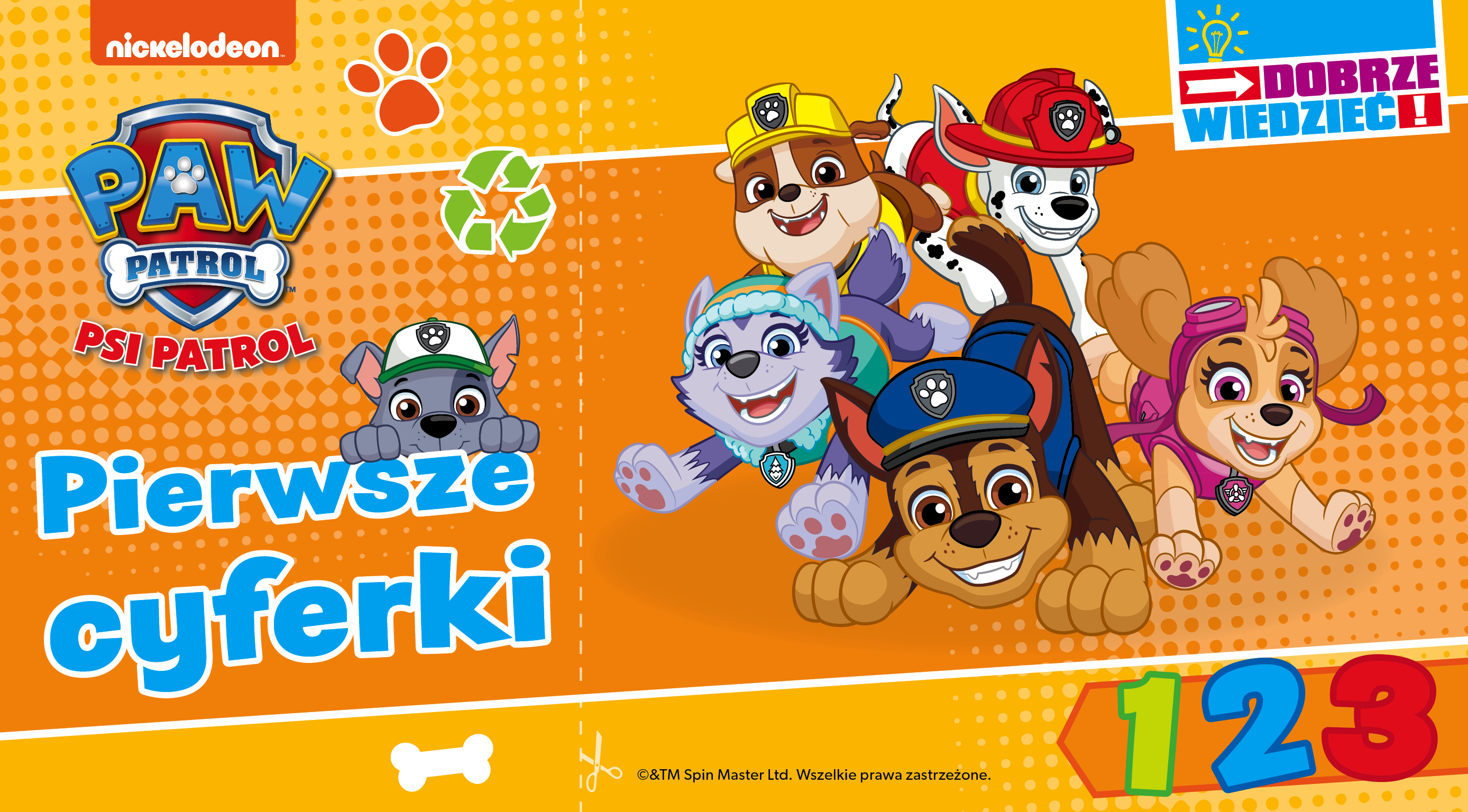 Psi Patrol. Dobrze wiedzieć. Pierwsze cyferki