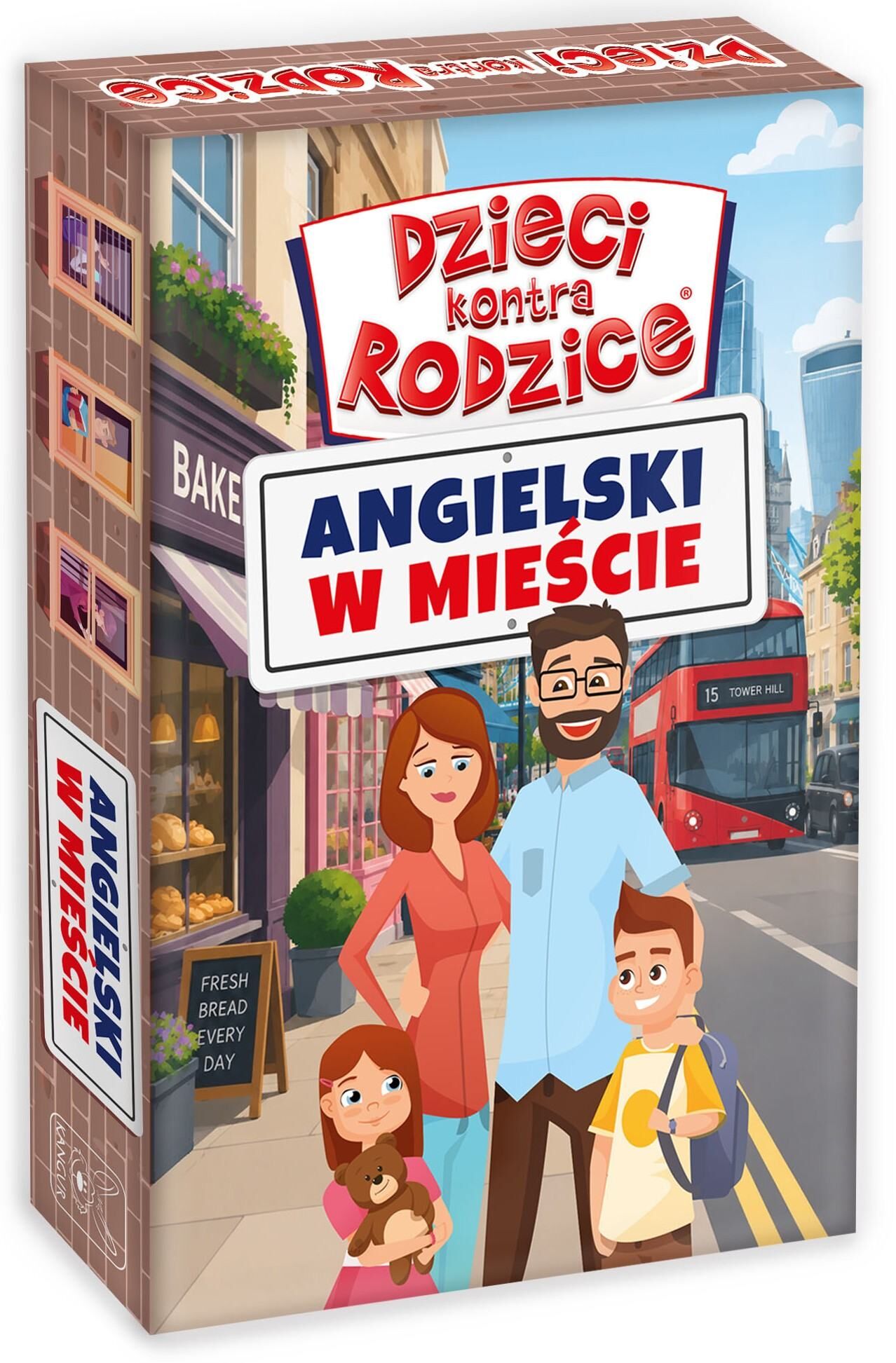Gra Dzieci kontra Rodzice Angielski w Mieście
