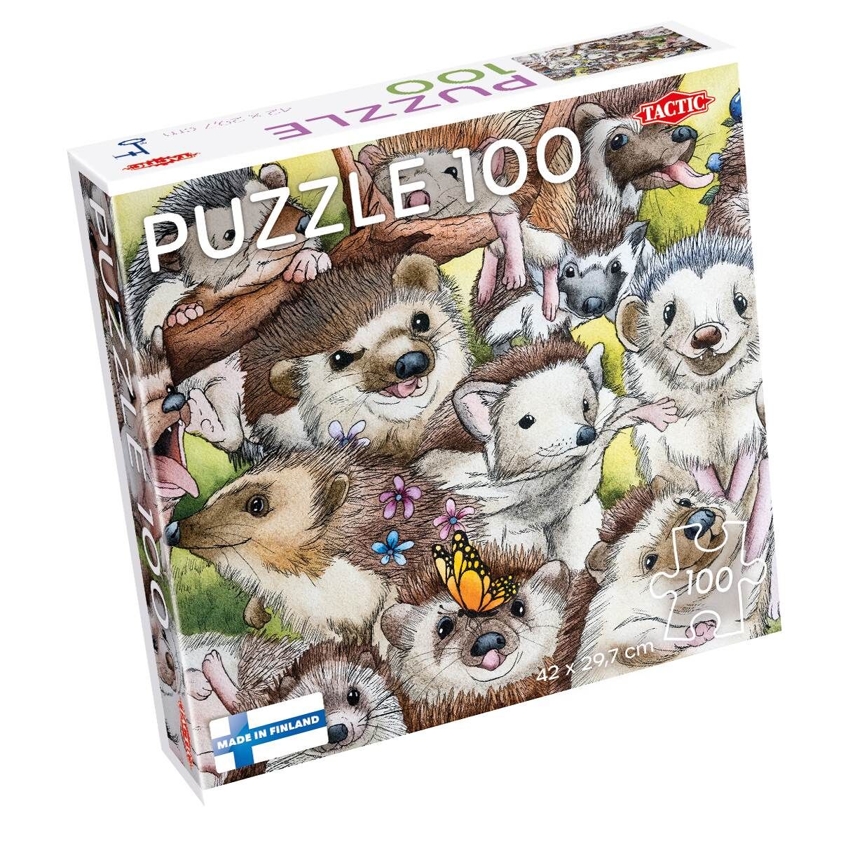 Puzzle 100 Hedgehogs 59237