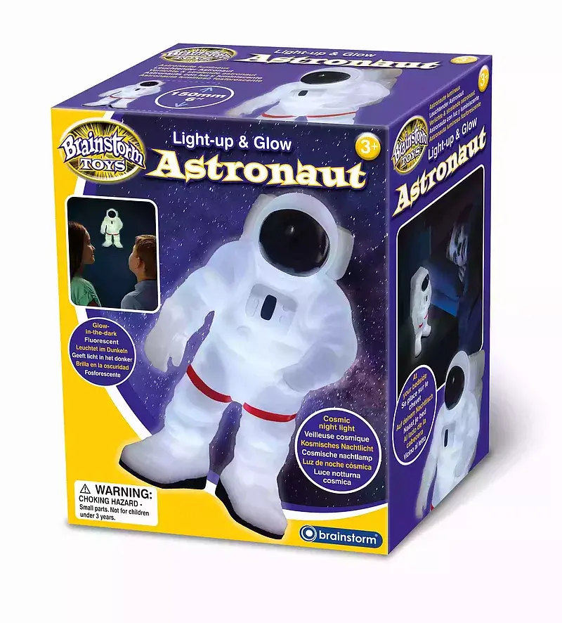 Lampka świecący astronauta