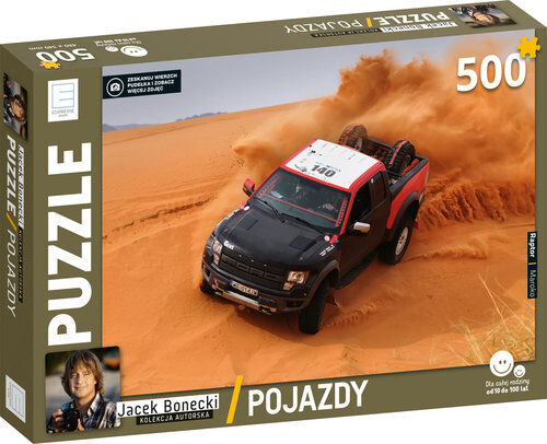 Puzzle Pojazdy Raptor 500
