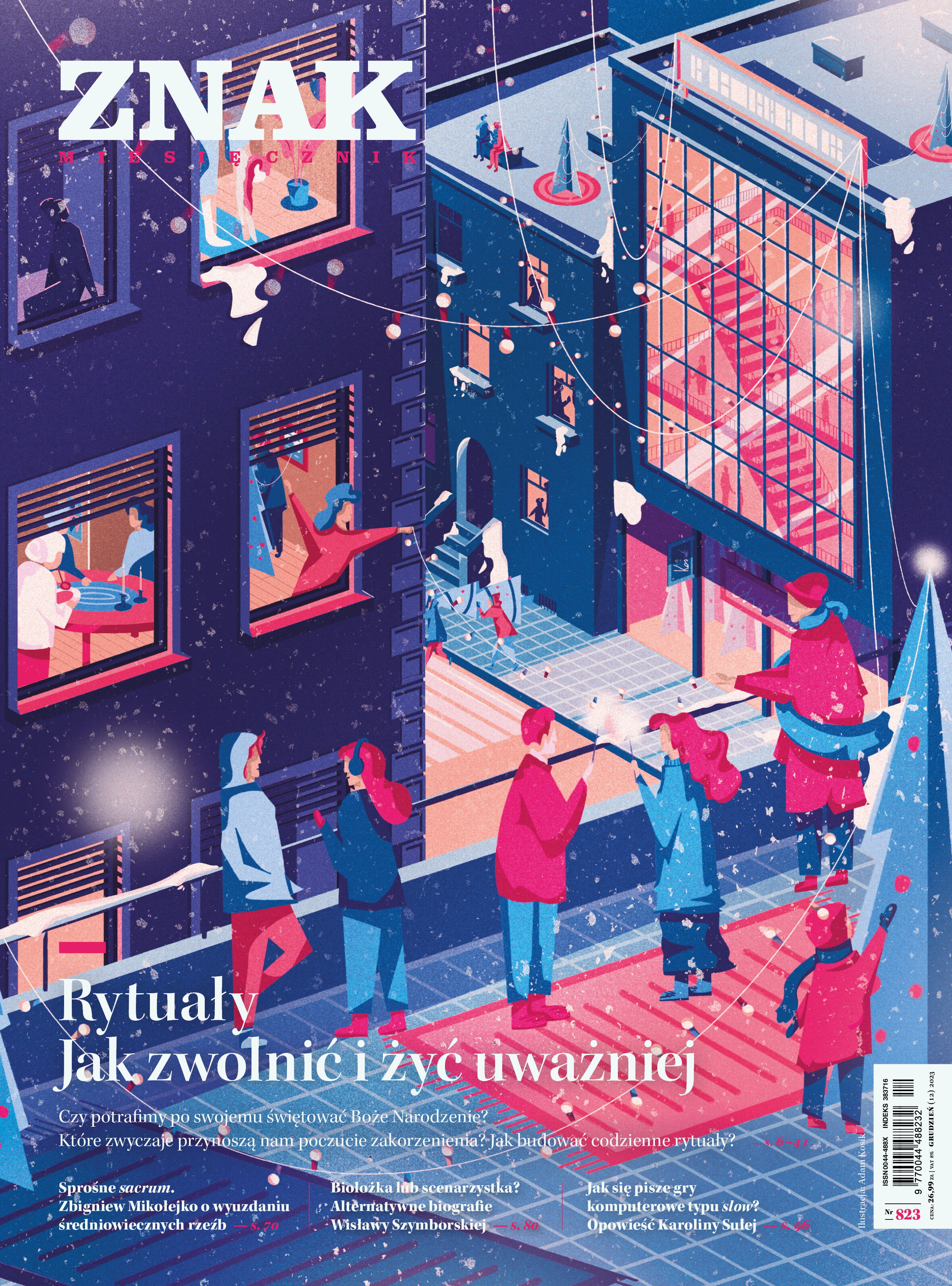Miesięcznik ZNAK 823 (12/2023) - Rytuały. Jak zwolnić i żyć uważniej