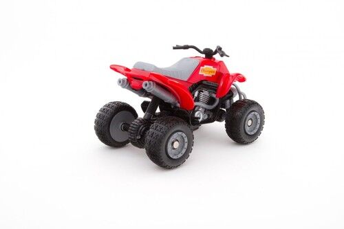 Teama quad czerwony