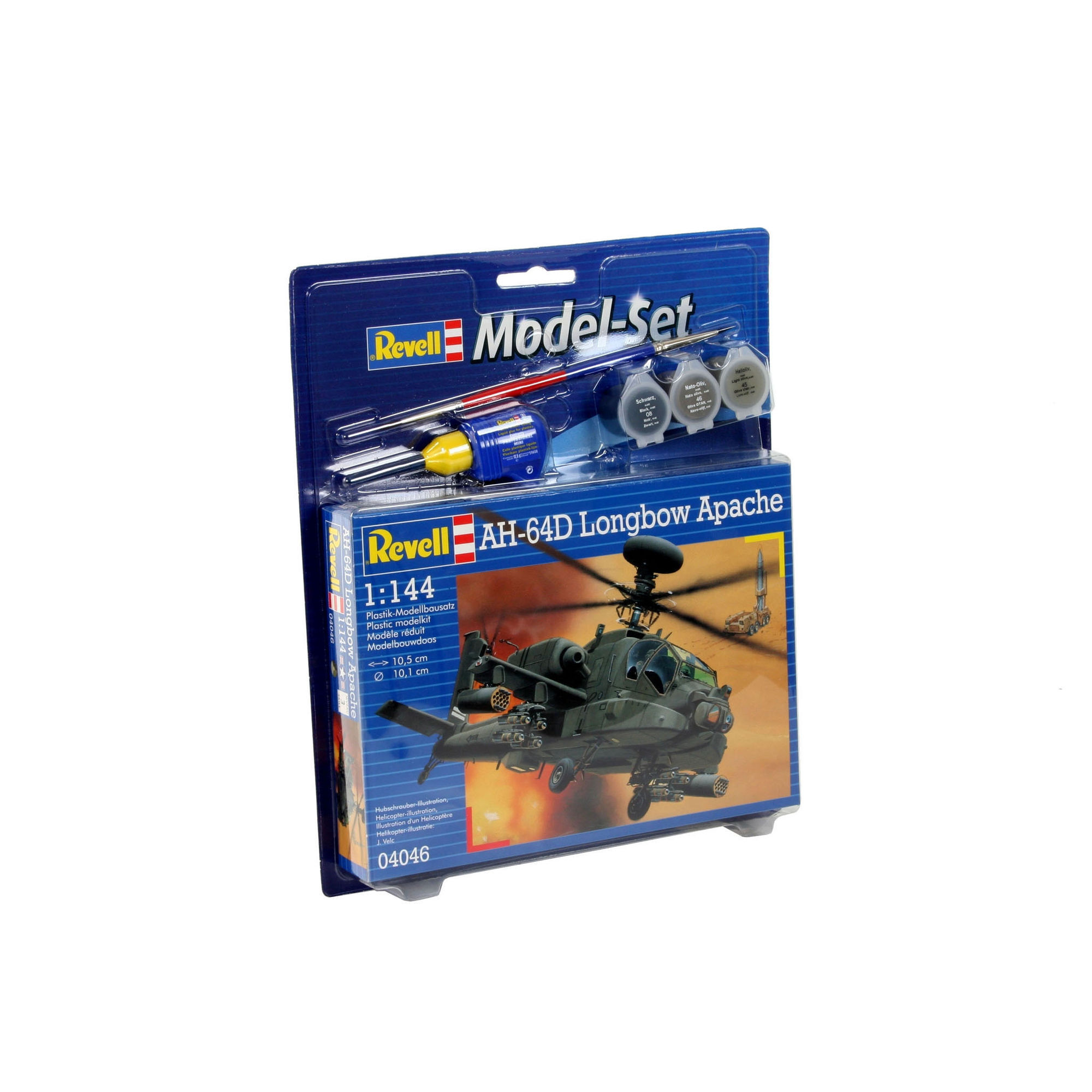 Revell Model Set 1:144 AH-64D Longbow Apache REV-64046