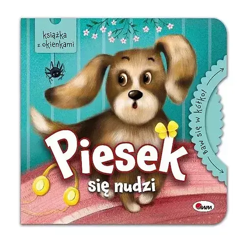 Baw się w kółko Piesek się nudzi