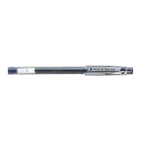 Cienkopis żelowy Pilot G-Tec-C4 Hi-Tecpoint - niebieski (BL-GC4-L)