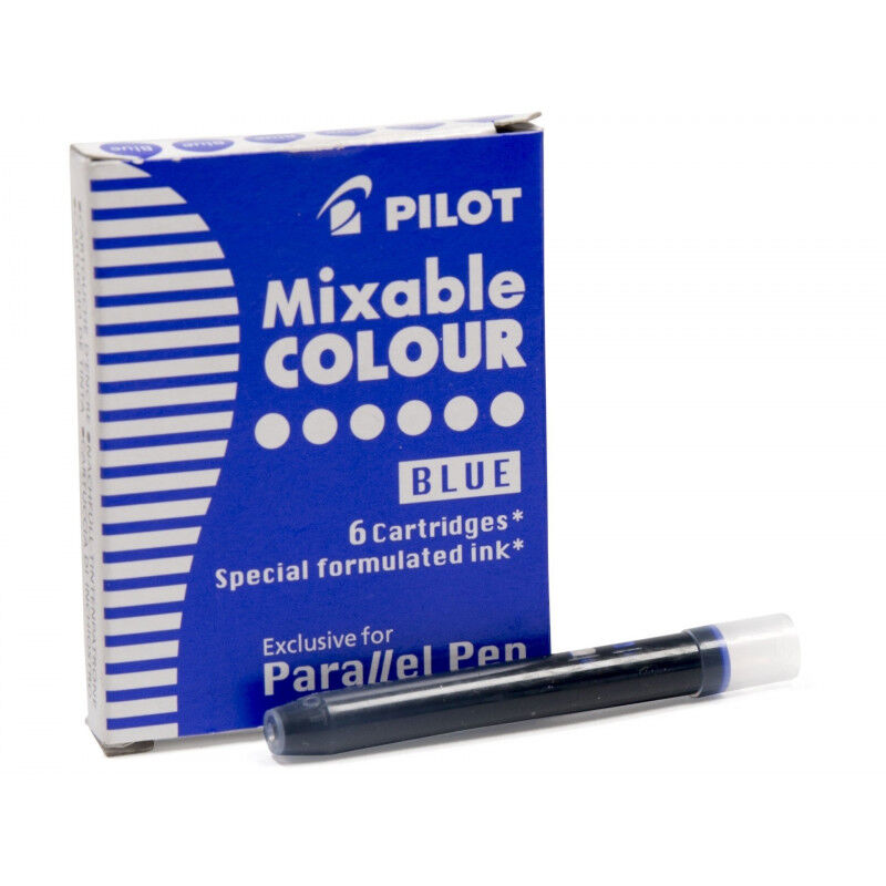 Naboje do pióra Pilot Parallel Pen niebieskie 6 szt. (IC-P3-S6-L)