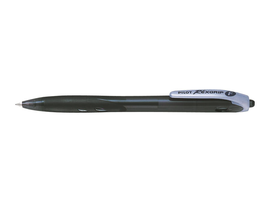Długopis olejowy Pilot Rexgrip Fine czarny (BPRG-10R-F-B)