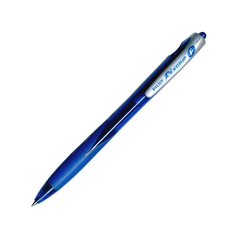 Długopis olejowy Pilot Rexgrip Fine niebieski (BPRG-10R-F-L)