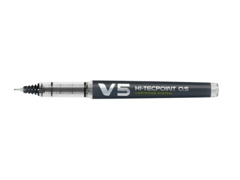 Cienkopis kulkowy Pilot Hi-Tecpoint V5 Cartridge System Czarny (BXC-V5-B)
