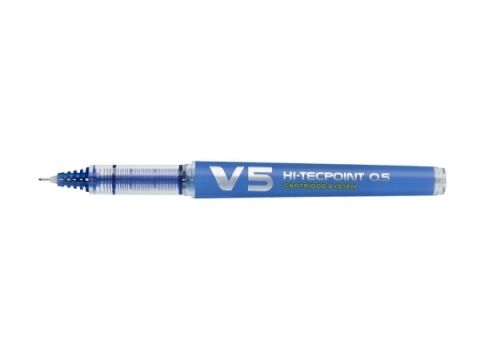 Cienkopis kulkowy Pilot Hi-Tecpoint V5 Cartridge System Niebieski (BXC-V5-L)
