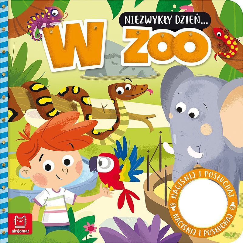 Niezwykły dzień… W zoo. Książeczka z dźwiękiem