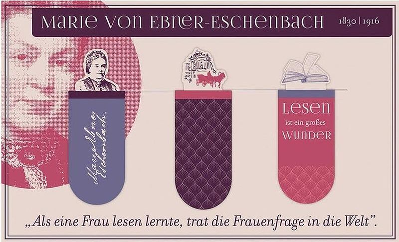 Zakładki magnetyczne marie von ebnereschenbach