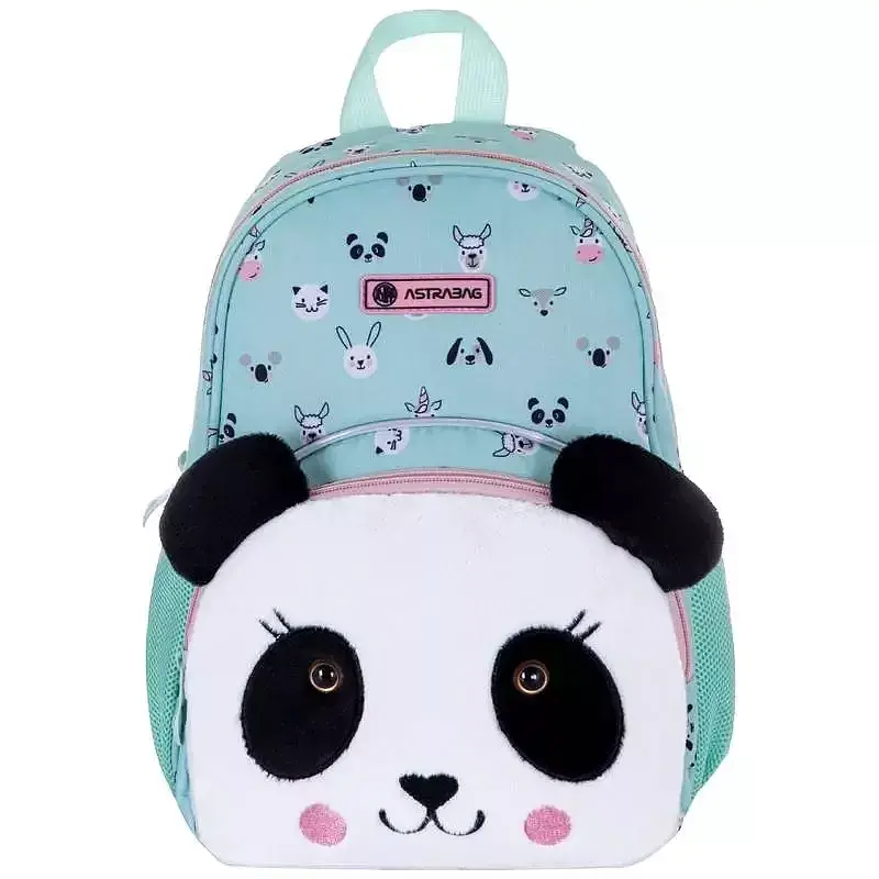 Plecaczek dziecięcy wycieczkowy Astrabag Teddy Panda AK300