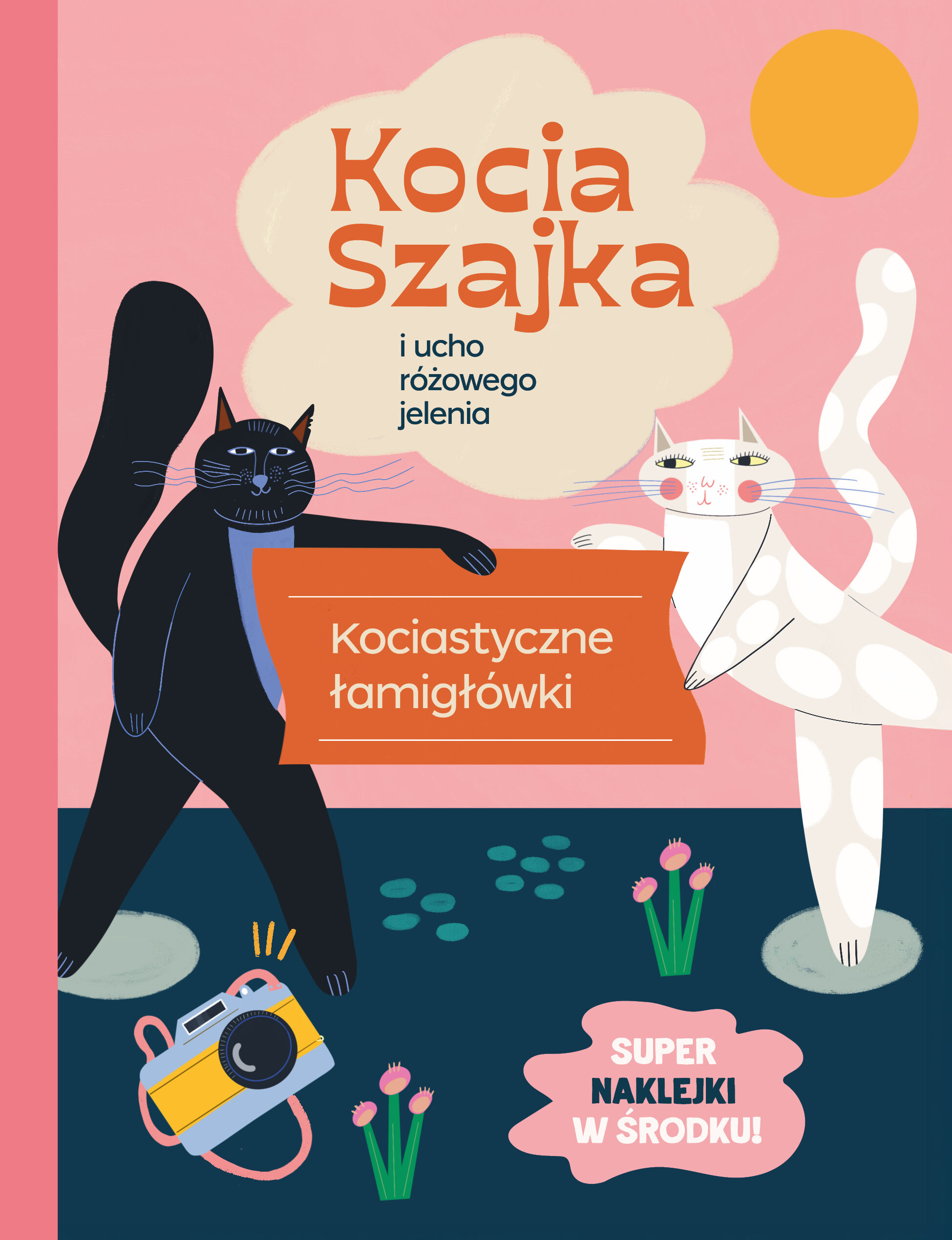 Kocia Szajka i ucho różowego jelenia. Kociastyczne łamigłówki