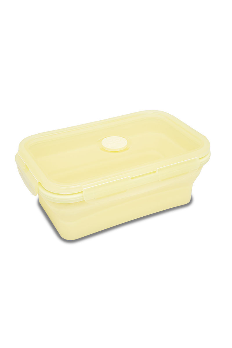 Śniadaniówka silikonowa 800 ml coolpack pastel powder yellow
