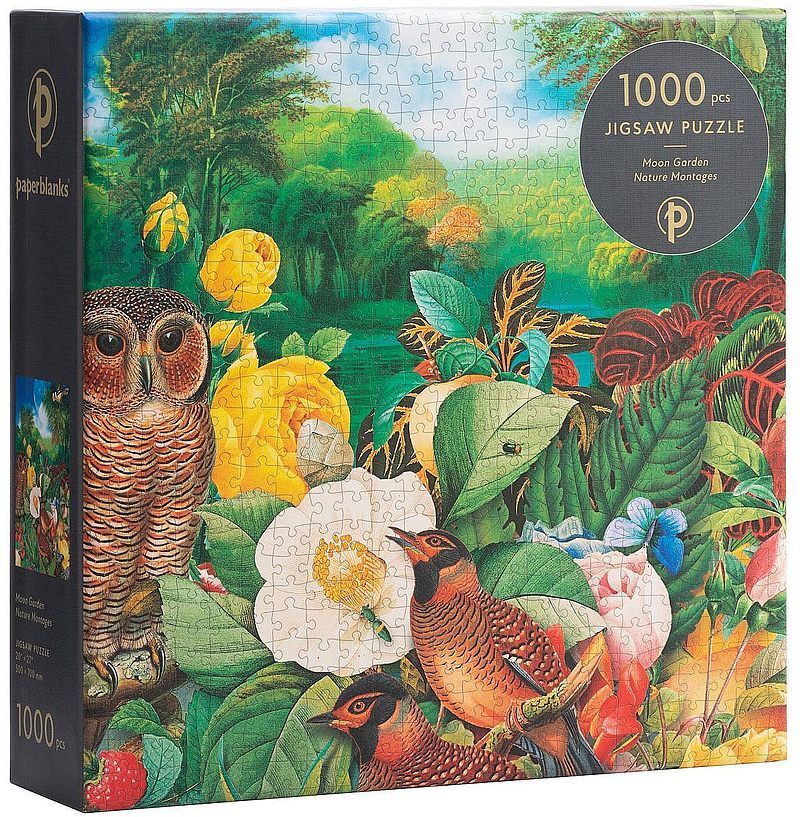 Puzzle 1000 elementów Paperblanks Moon Garden Puzzle
