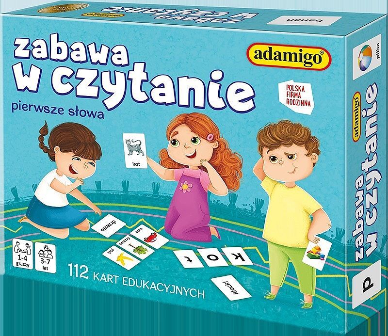 Zabawa w czytanie Pierwsze słowa