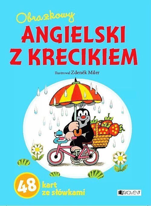 Obrazkowy angielski z Krecikiem niebieski