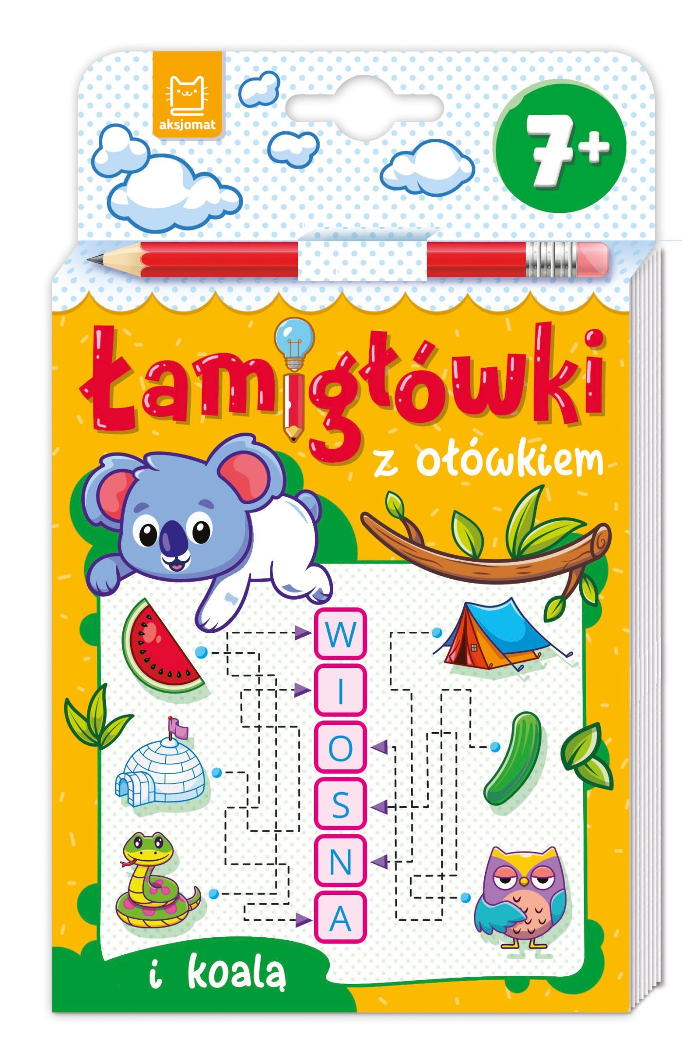 Łamigłówki z ołówkiem i koalą. Od 7 lat