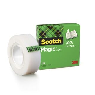 Taśma biurowa Scotch Magic matowa 19mm x 33m