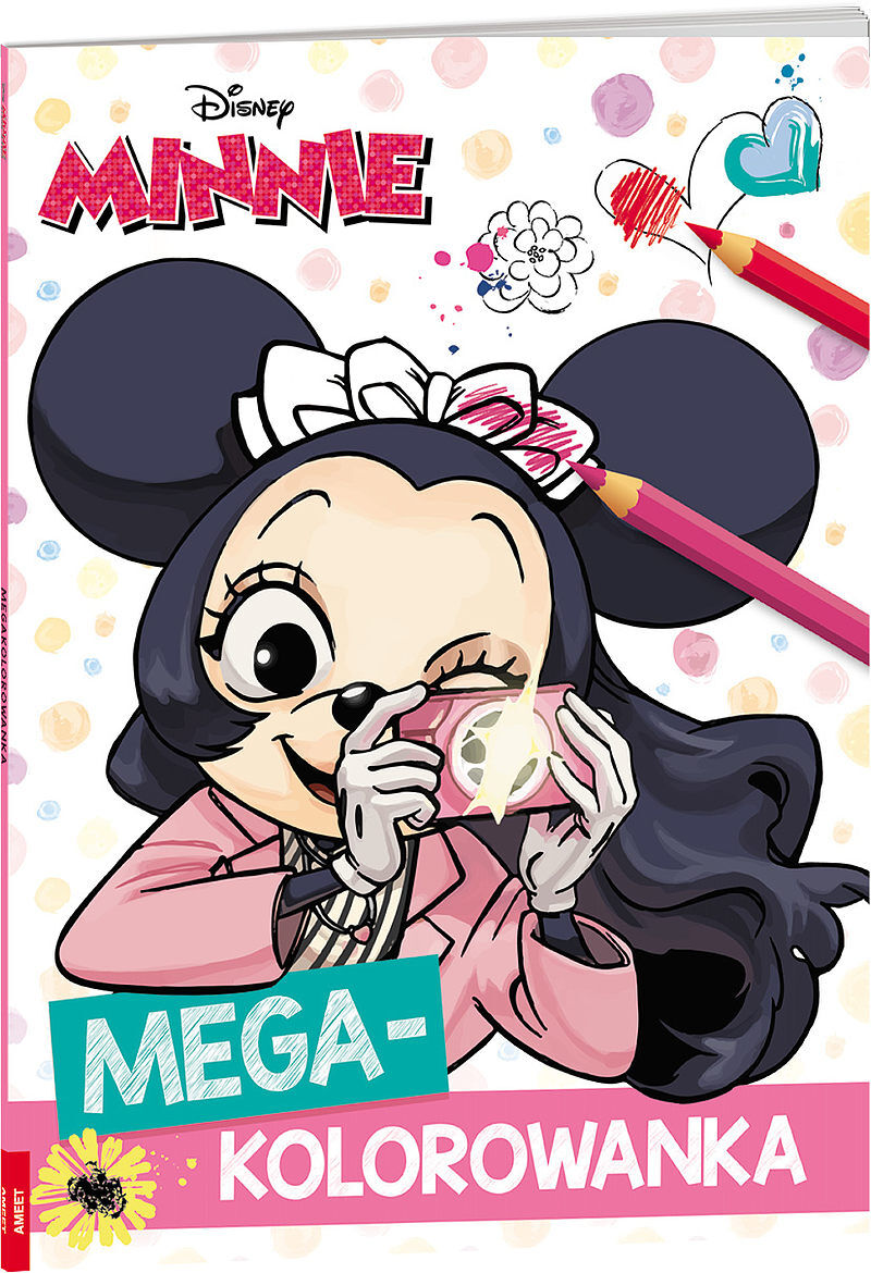 Minnie megakolorowanka kol-9107