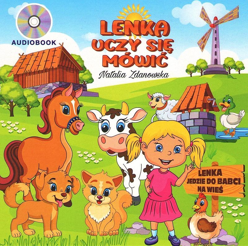Lenka uczy się mówić lenka jedzie do babci na wieś