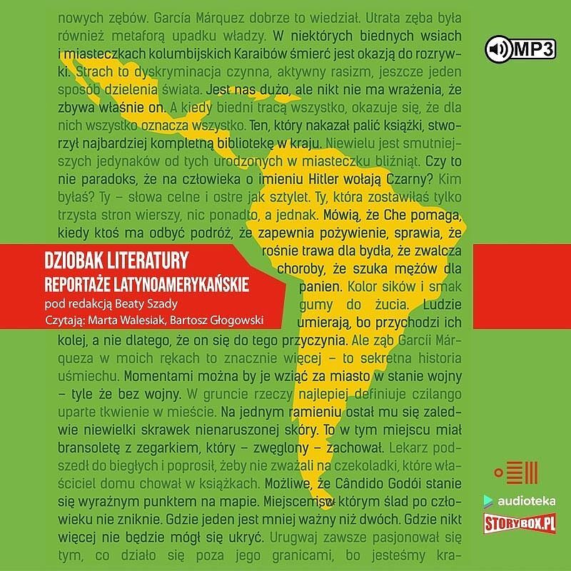 Cd mp3 dziobak literatury. Reportaże latynoamerykańskie