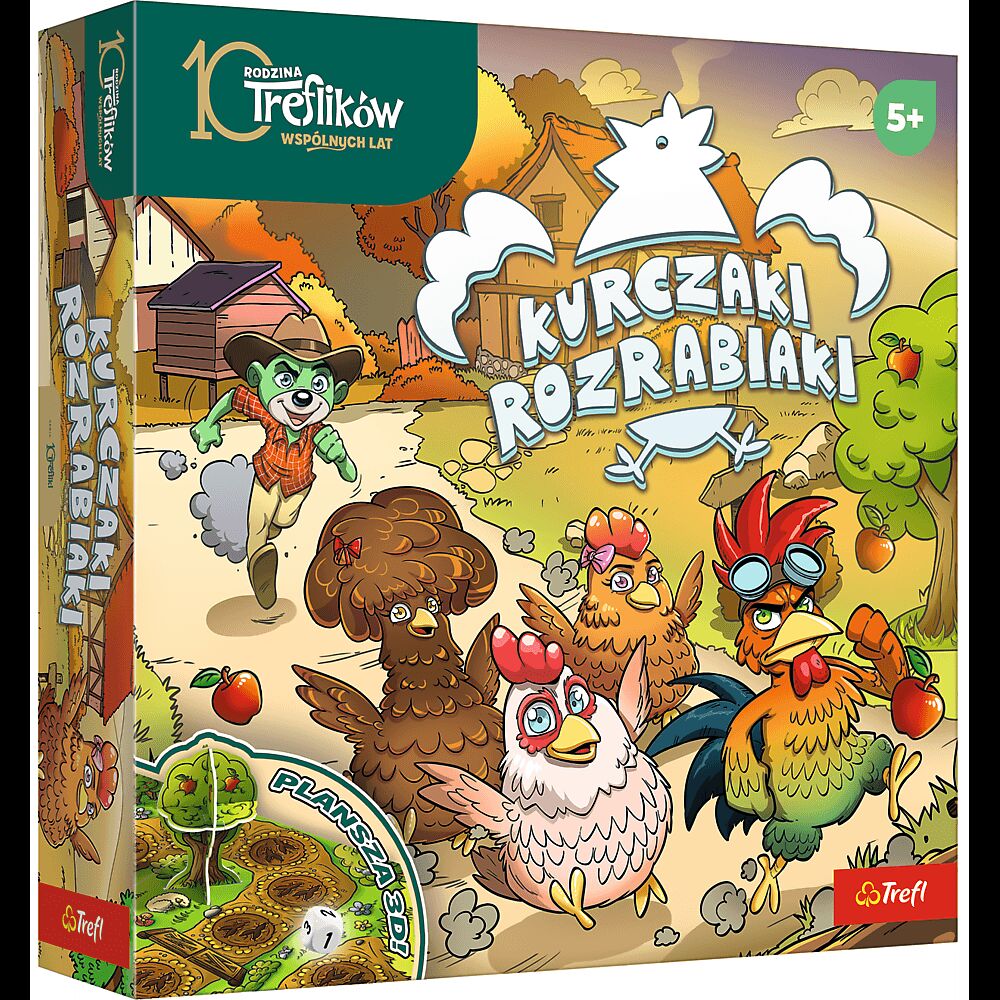 Gra Kurczaki Rozrabiaki Rodzina Treflików 03073