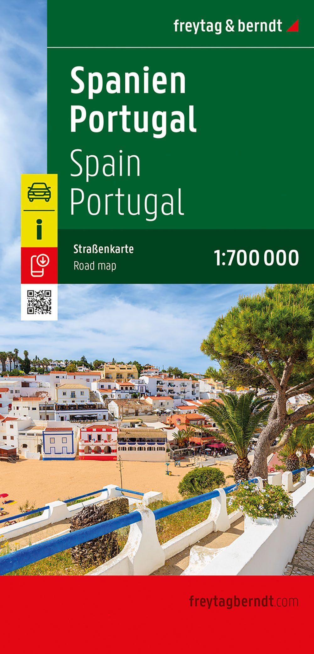 Mapa Hiszpania Portugalia 1:700 000