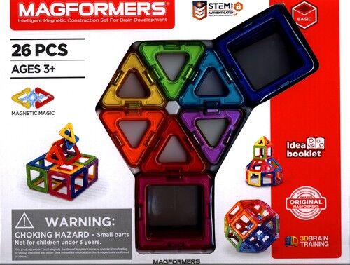Magformers Klocki magnetyczne 26 elementów