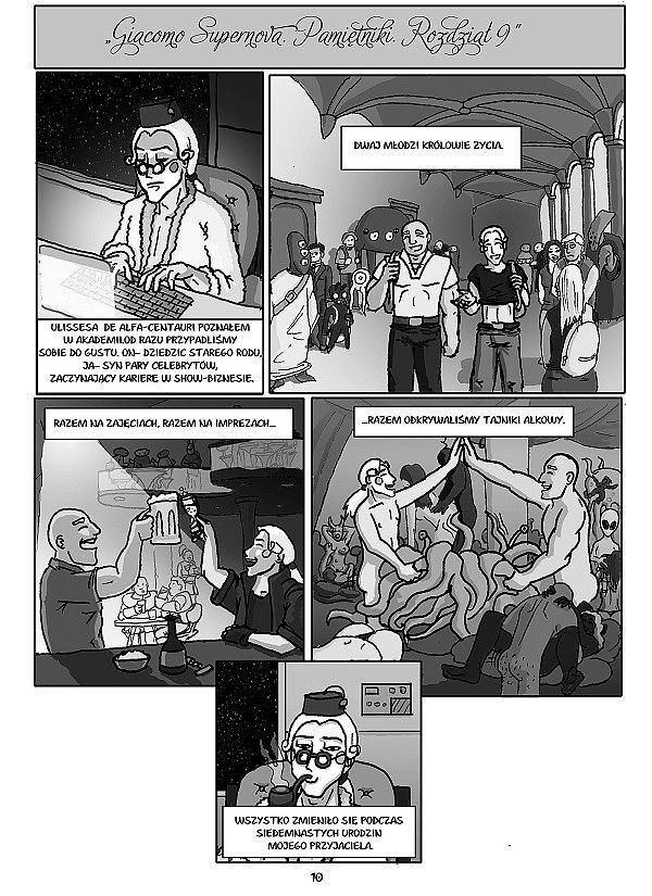 Giacomo Supernova - 1 - Łóżkowe igraszki, szampan i menuet