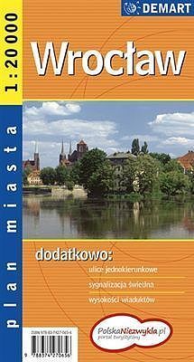 Wrocław plan miasta 1:20 000