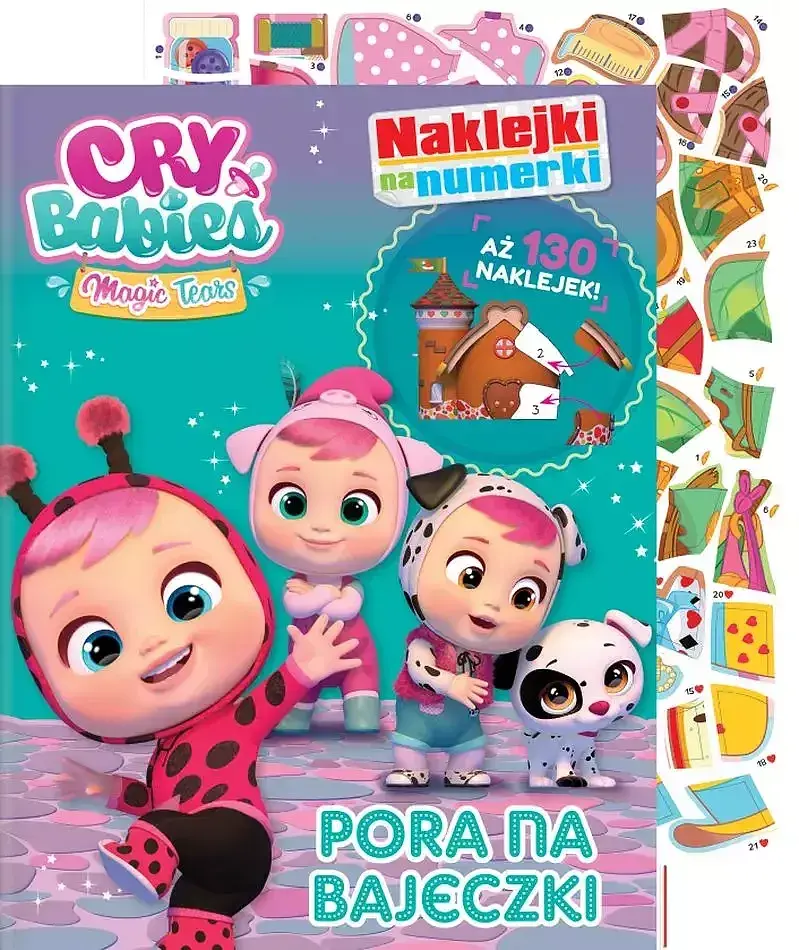 Cry babies Naklejki na numerki cz. 1