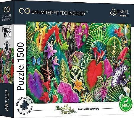 Puzzle 1500 uft blooming paradise tropical greenery 26208