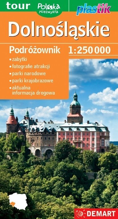 Dolnośląskie. Podróżownik 1 250:000. Plastik