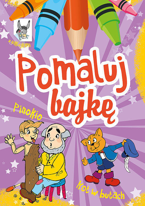 Pomaluj bajkę Pinokio Kot w butach