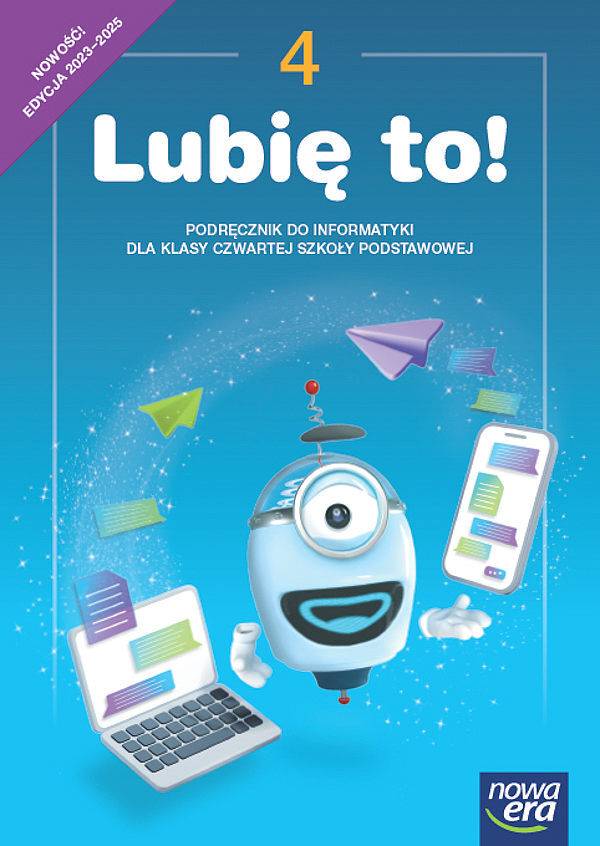 Informatyka lubię to neon podręcznik dla klasy 4 szkoły podstawowej edycja 2023-2025