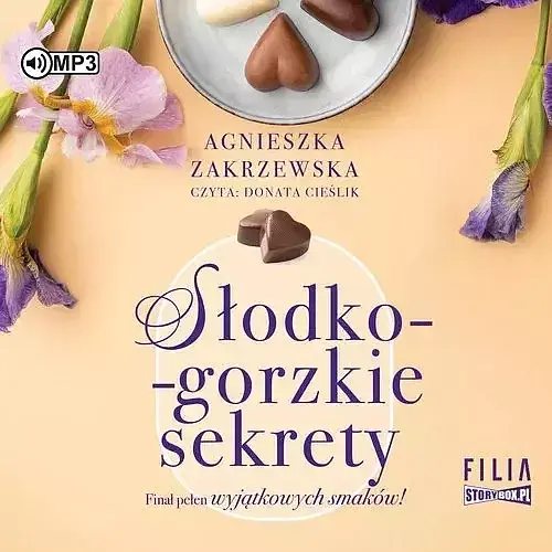 Saga czekoladowa Tom 3 Słodko-gorzkie sekrety (audiobook CD)