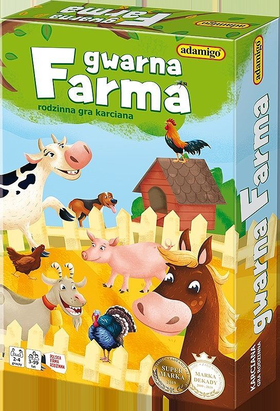 Gwarna farma Rodzinna gra karciana