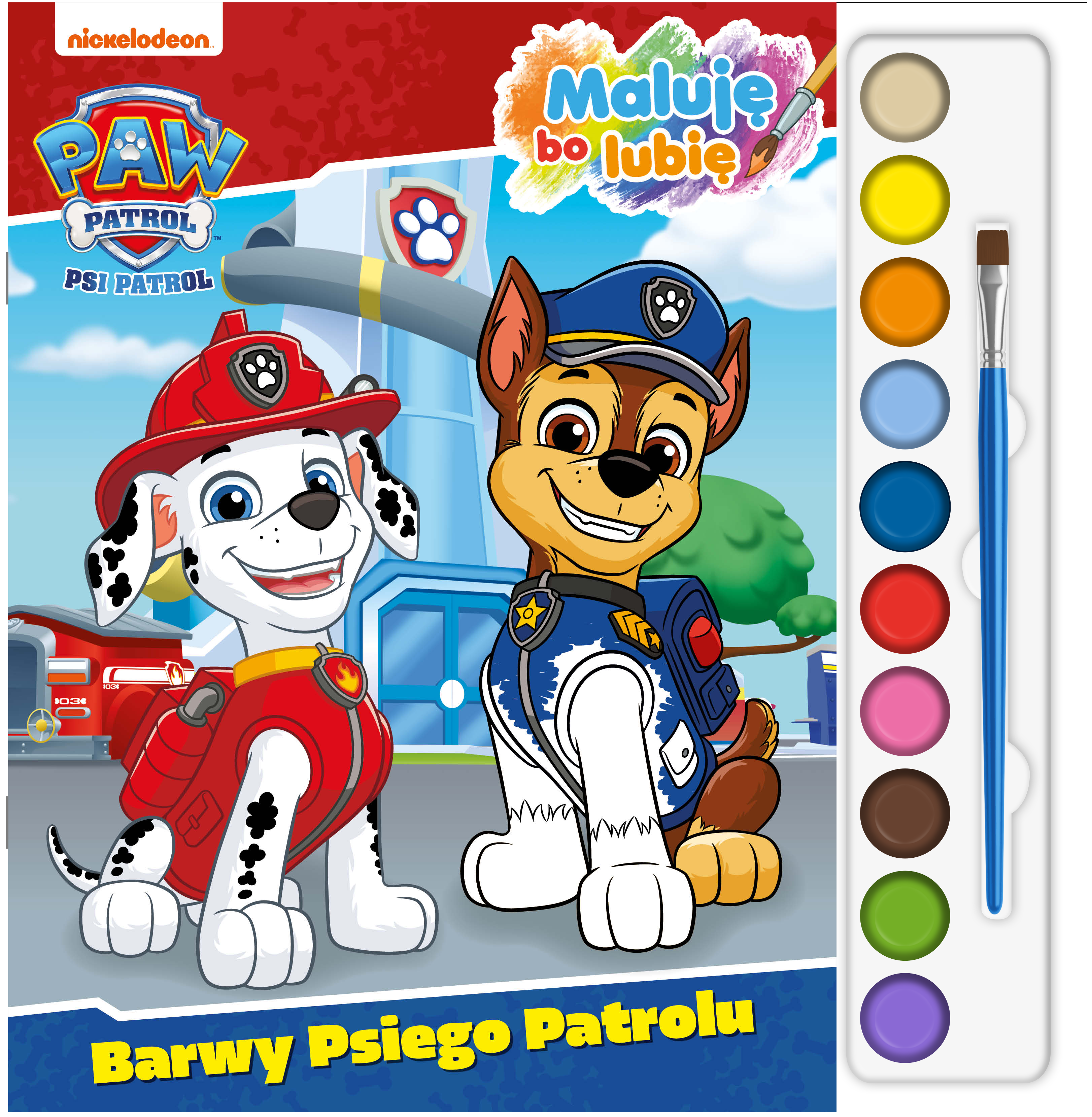 Psi Patrol. Maluję, bo lubię