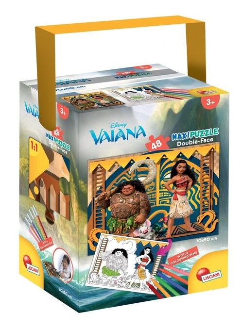Puzzle dwustronne box 48 Vaiana