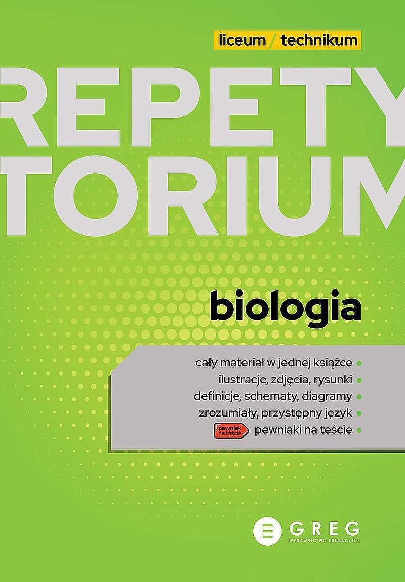 Biologia. Repetytorium liceum/technikum 2023