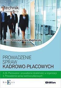 Prowadzenie spraw kadrowo-płacowych A.35. 2
