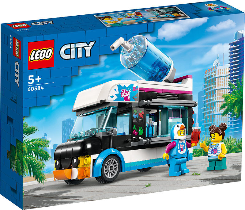 Lego city pingwinia furgonetka ze slushem 60384