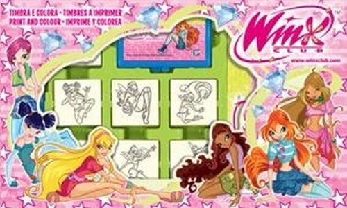 Pieczątki walizka Winx
