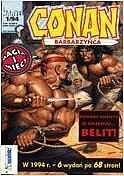Conan (TM-Semic) - 7 - (1/1994) Taniec czaszki / Dwóch przeciwko Jastrzębiemu miastu / Rycerze i czarownicy / Pożeracz trupów